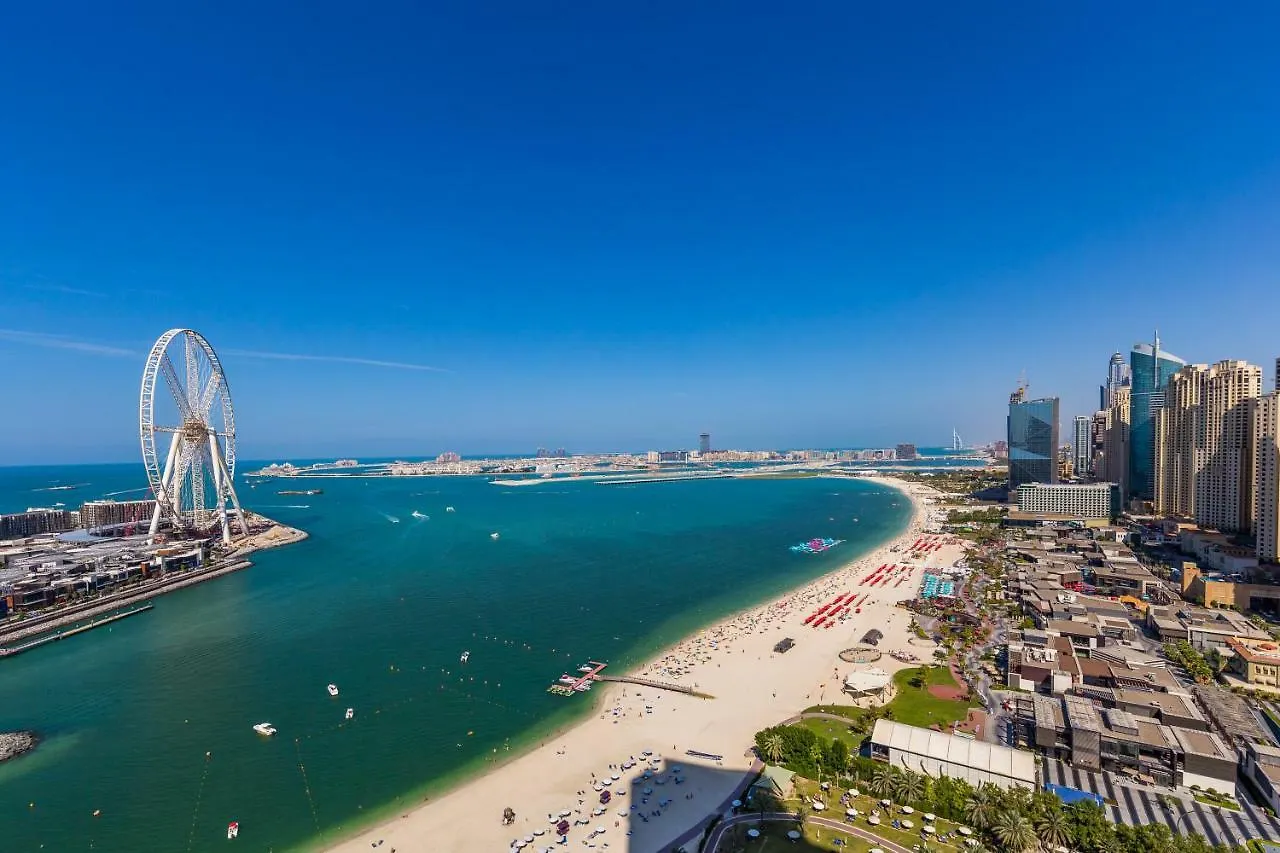 Luxury Living With Sea View And Private Beach In Jbr By Deluxe Holiday Homes Dubaï Émirats arabes unis